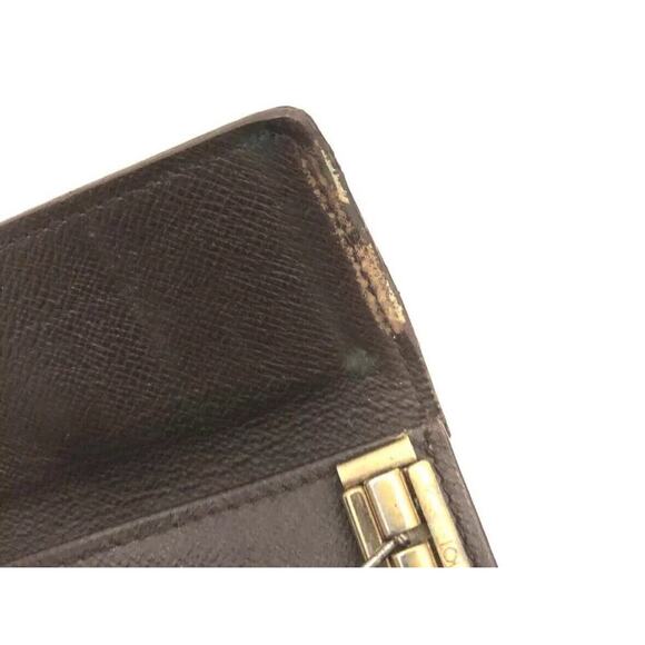 Authentic Louis Vuitton Damier Multicles 4 Ring Key Case Brown/4AG0471 - Picture 6 of 6